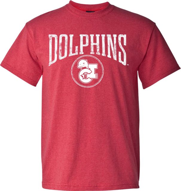California State University - Channel Islands Dolphins Retro Heather Short Sleeve Tee