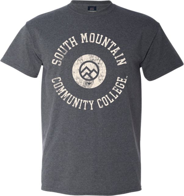 South Mountain Community College Retro Heather Short Sleeve Tee