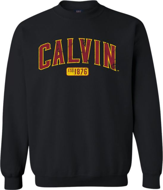 Calvin University Crewneck Fleece