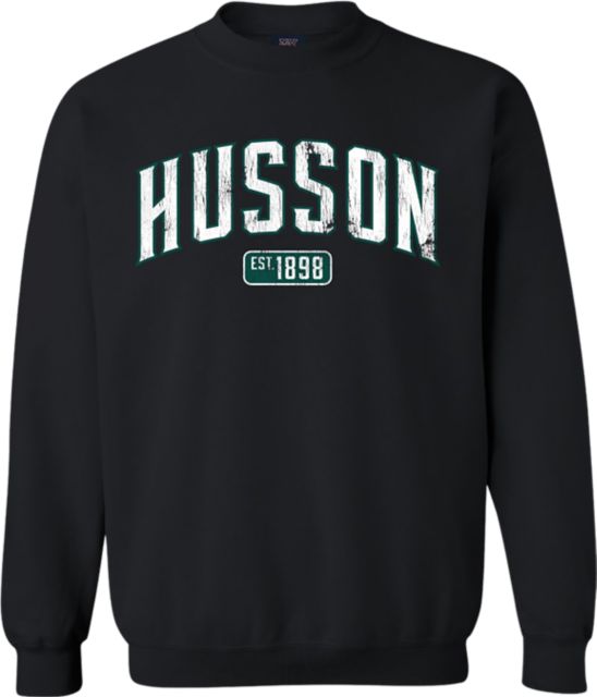 Husson University Crewneck Fleece