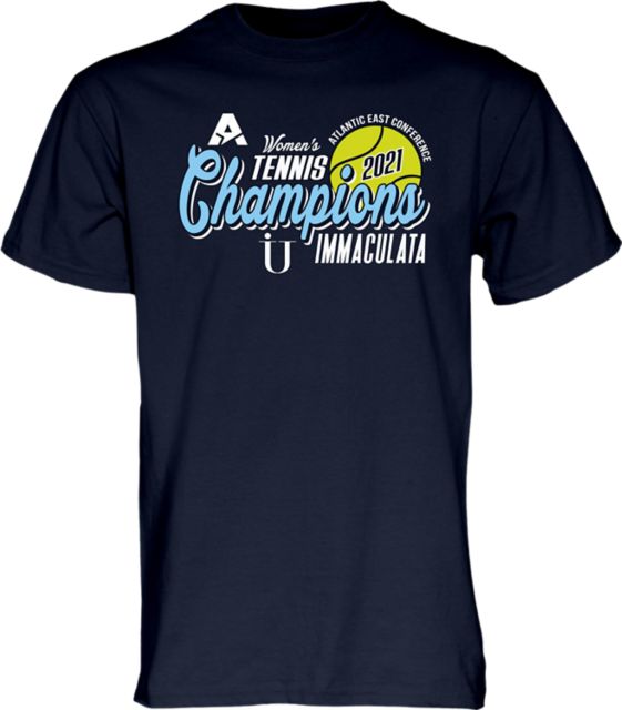 Immaculata University 2021 Women's Tennis Atlantic East Conference Champions T-Shirt