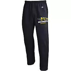 Wentworth Institute of Technology Open Bottom Sweatpants
