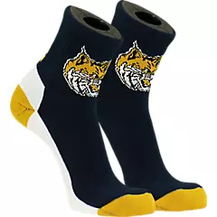 University of California, Merced Bobcats Quarter Cut Socks