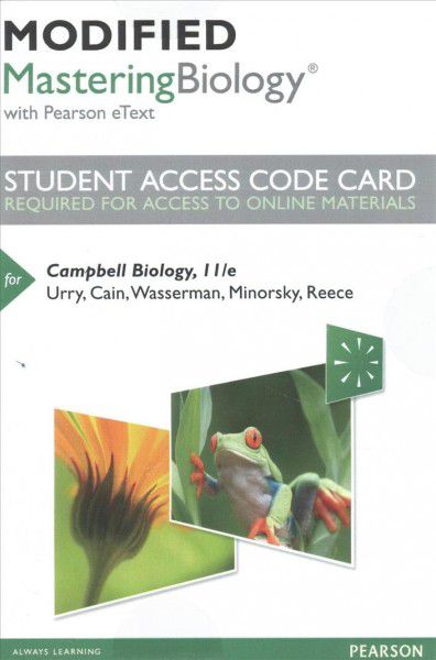 Campbell Biology (Mod MasterBiology Standalone Access Card)