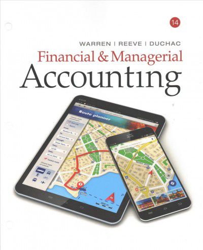 Financial & Managerial Accounting (LL)(w/CengageNOWv2 Acc)