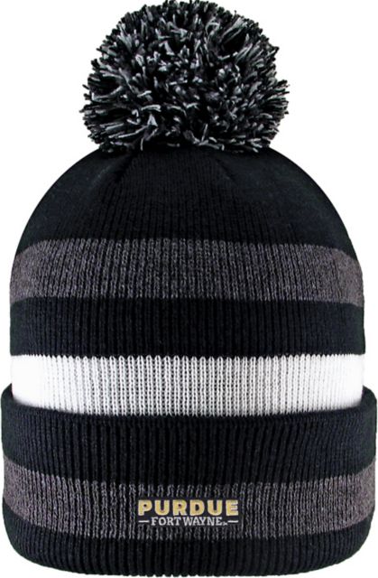 Indiana-Purdue University Knit Cuff Pom Hat