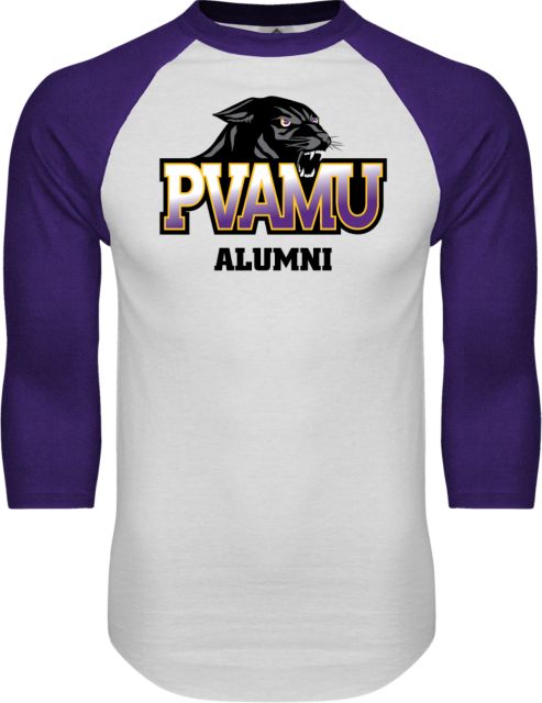 Prairie View AandM Raglan Baseball T Shirt Alumni - ONLINE ONLY