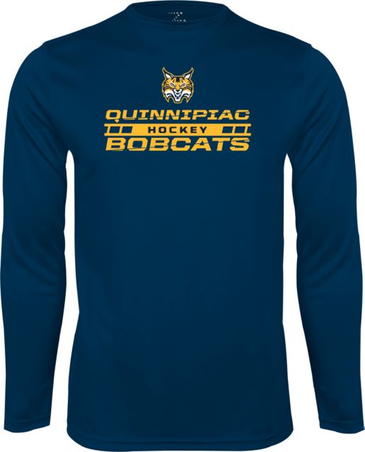 Quinnipiac Performance Longsleeve Shirt Hockey Stick - ONLINE ONLY