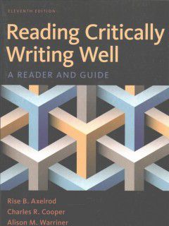 Reading Critically, Writing Well
