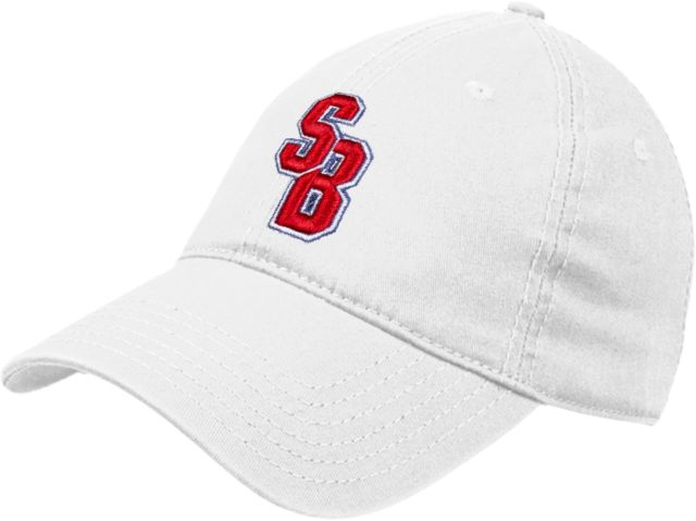 Stony Brook Twill Unstructured Low Profile Hat Interlocking SB - ONLINE ONLY