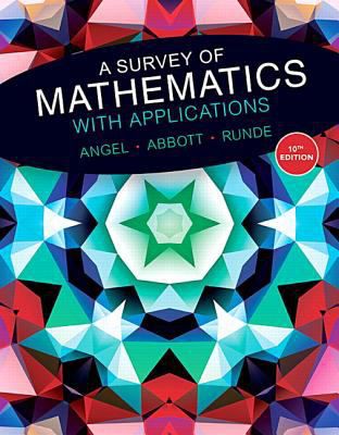 Survey of Mathematics with Applications (w/Glued-In Access Code)
