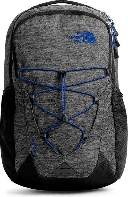 The North Face Jester Backpack - Black Heather/TNF Blue