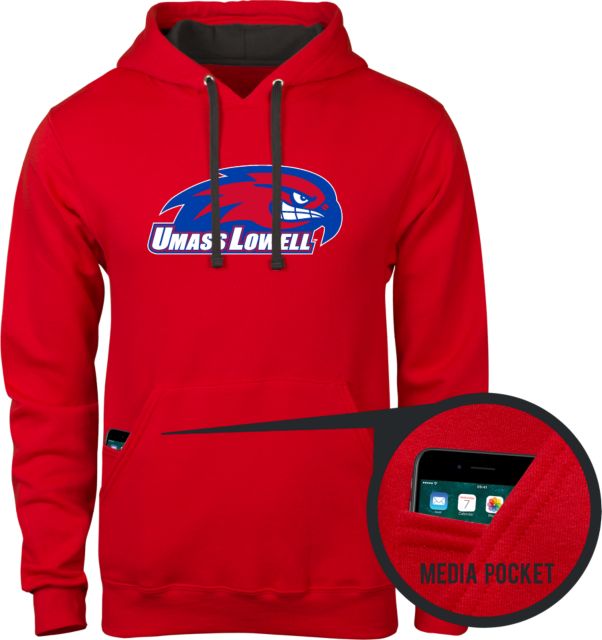 UMass Lowell Contemporary Sofspun Hoodie Primary Logo - ONLINE ONLY