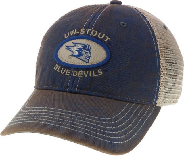 University of Wisconsin - Stout Blue Devils Patch Trucker Cap